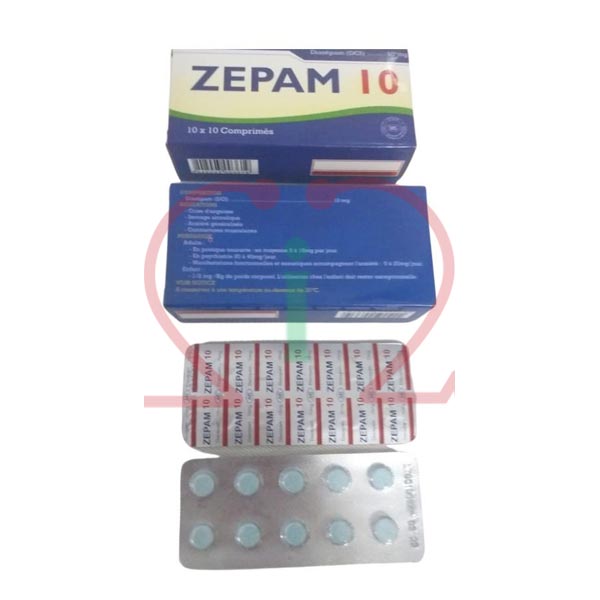 Zepam Diazepam 10mg